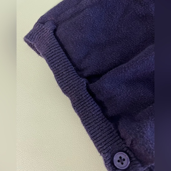 Old Navy Button Down Long Sleeve Navy Cardigan, Toddler Girl 5T, kid cardigan - Picture 8 of 9